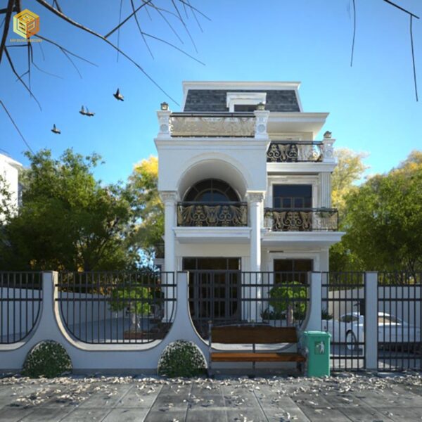 Thiết kế biệt thự Bến Lức - anh Huỳnh