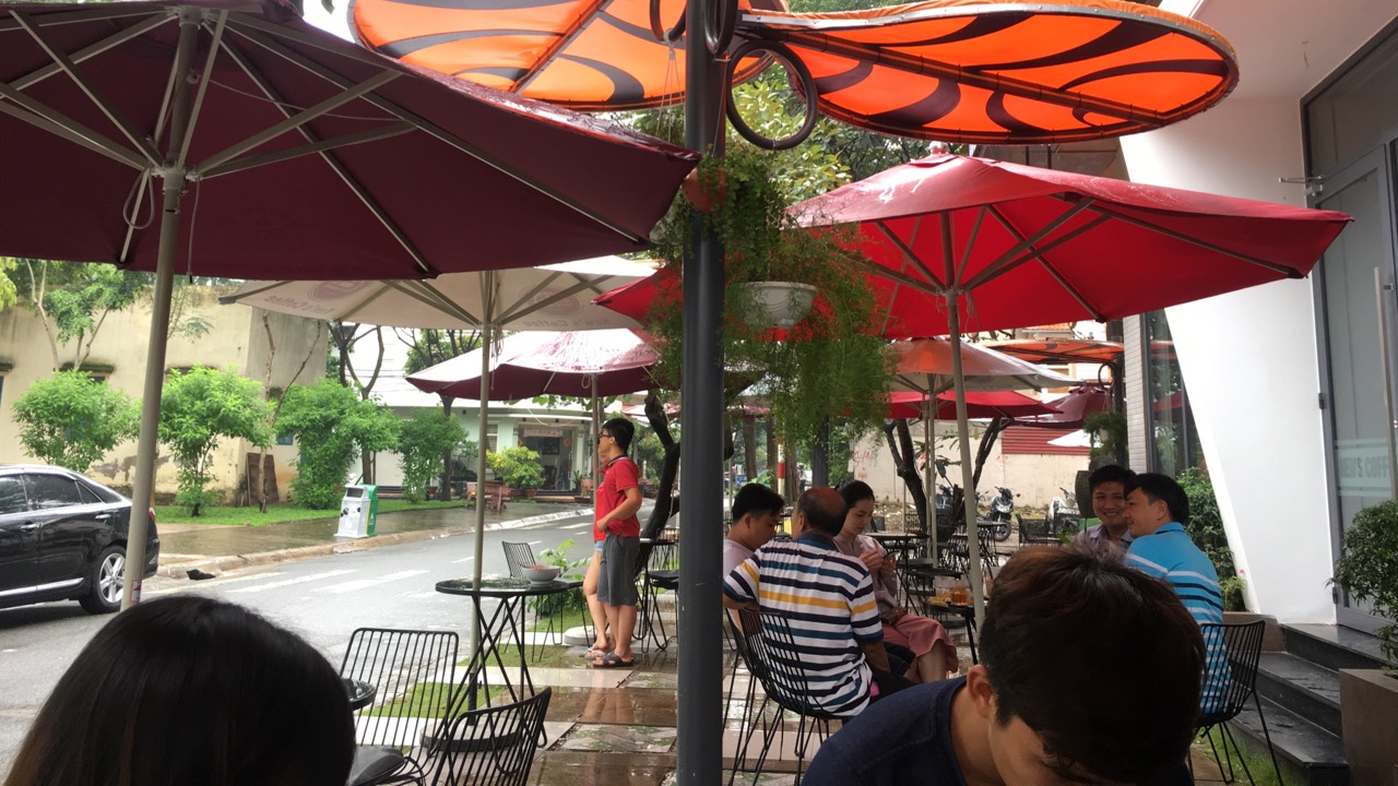 Thiết kê thi công ken house coffee 01