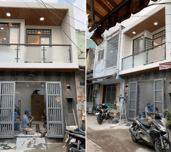 Thi công cải tạo nhà phố Bình Tân - 4x9M