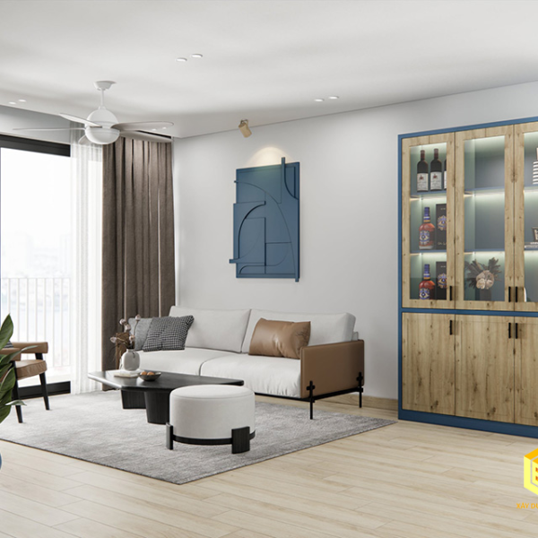 Căn hộ 2PN - 80m2 Hiện đại