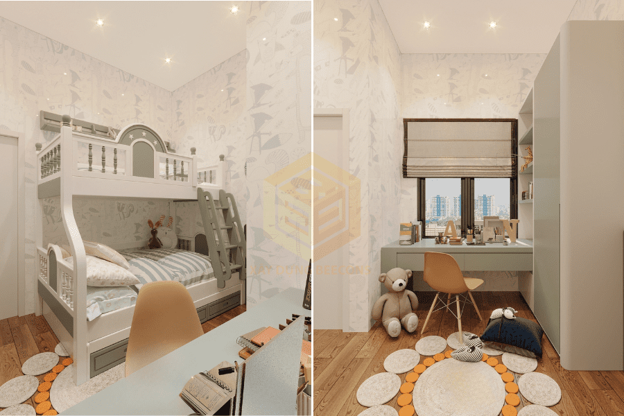 Phòng ngủ giường tầng