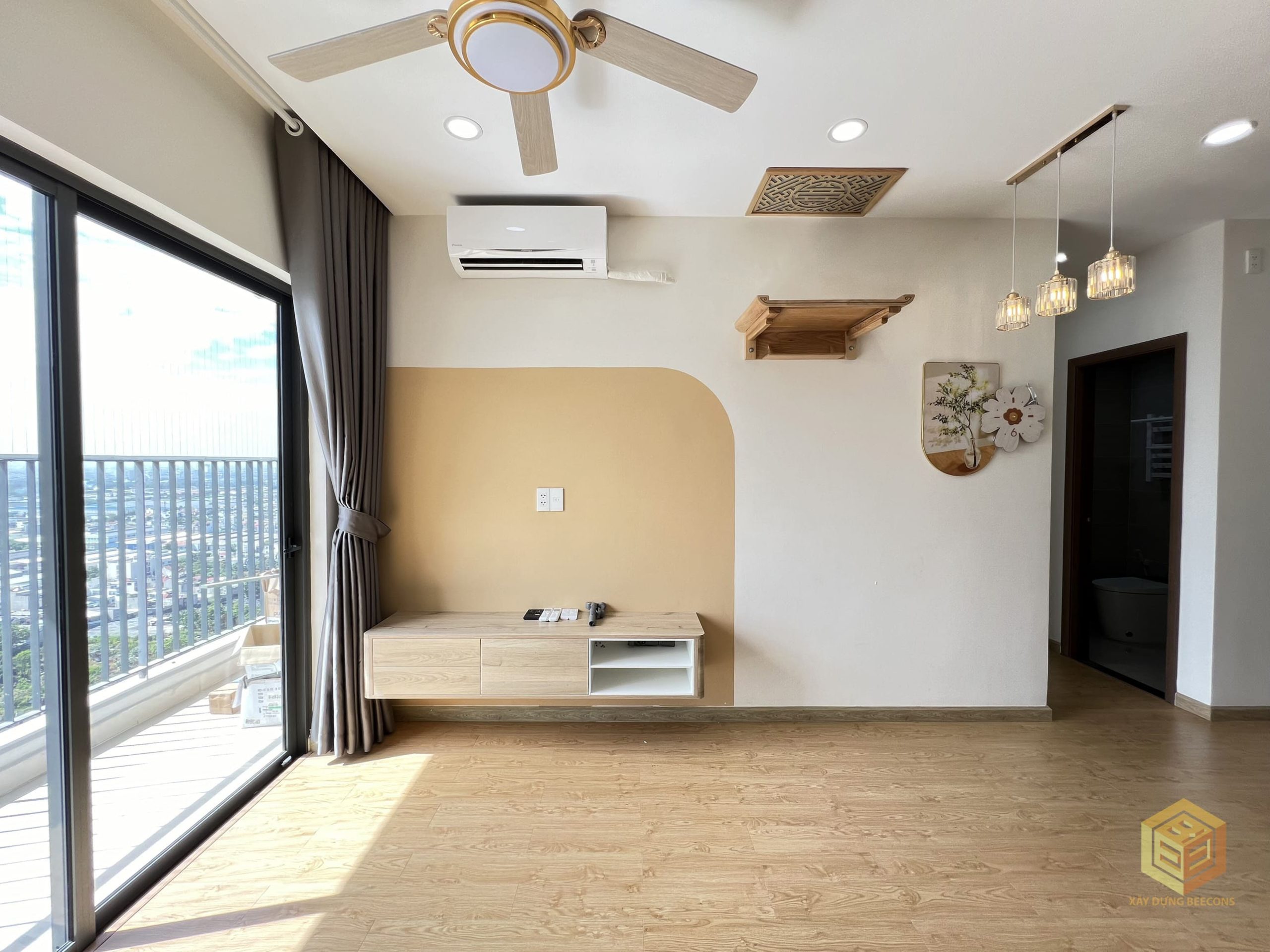 Thi công căn hộ Bcons Garden